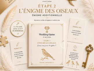 Énigme des Oiseaux – Escape Game à Imprimer - ÉTAPE 2